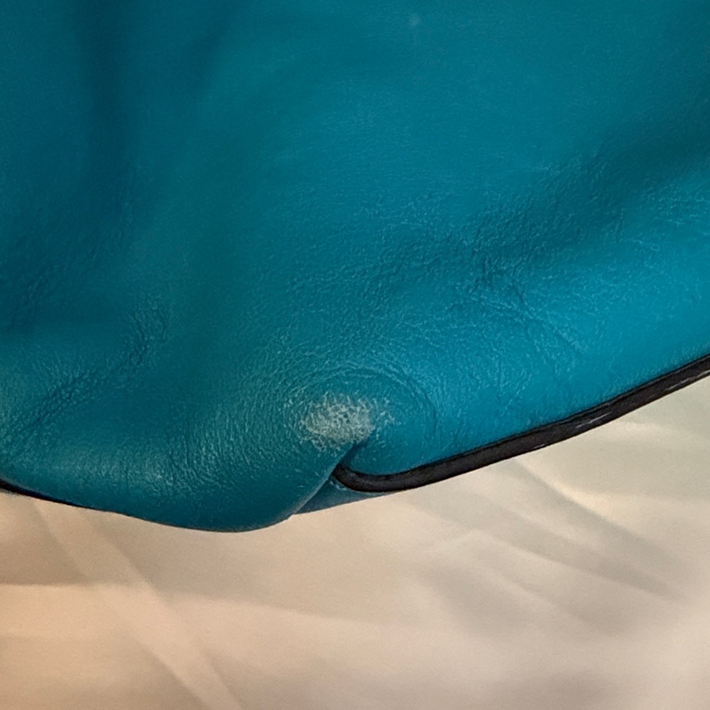 Coach Tourmaine/Robin’s Egg tote with tassels - Picture 6 of 12